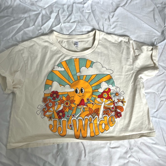 Band Tee Cropped, Small - Picture 3 of 5